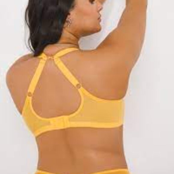 Elomi Matilda Side Support Plunge Bra Size 42F UK ~ Daisy #8900 - Picture 3 of 4